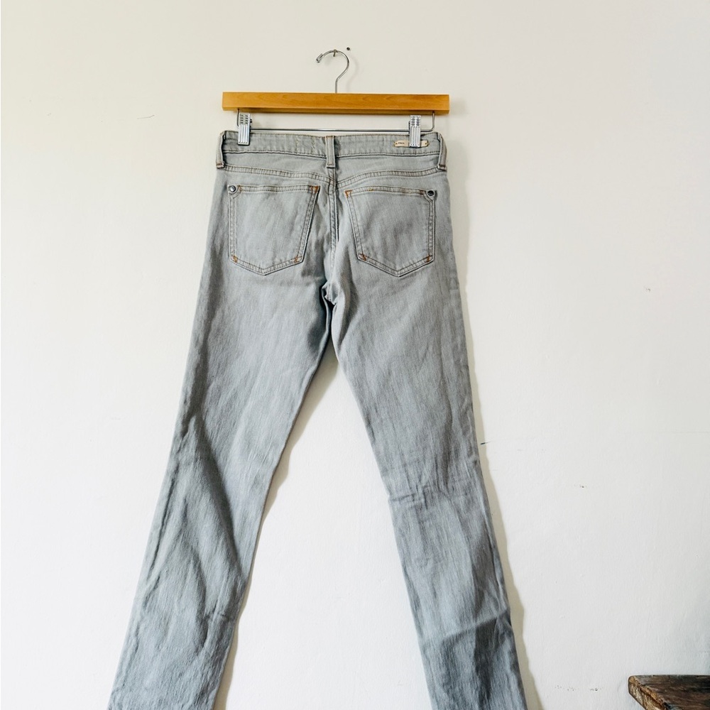 PILCRO Light Gray Women’s Cigarette Jeans Size 25 - Picture 3 of 12